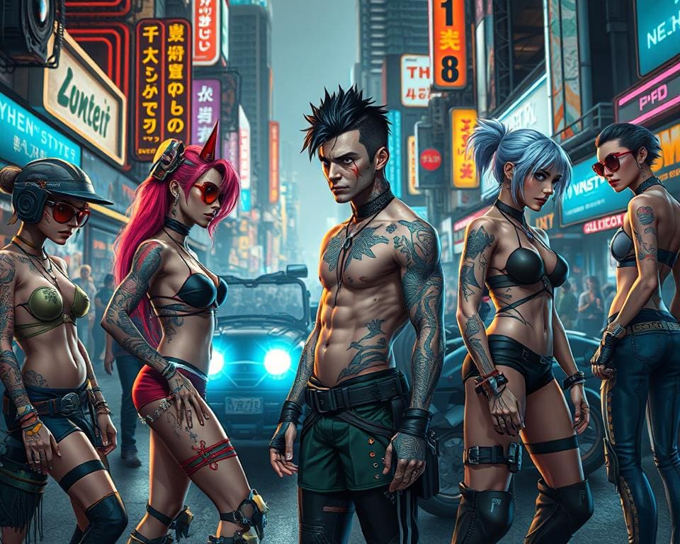 Charakteranpassung in Cyberpunk 2077