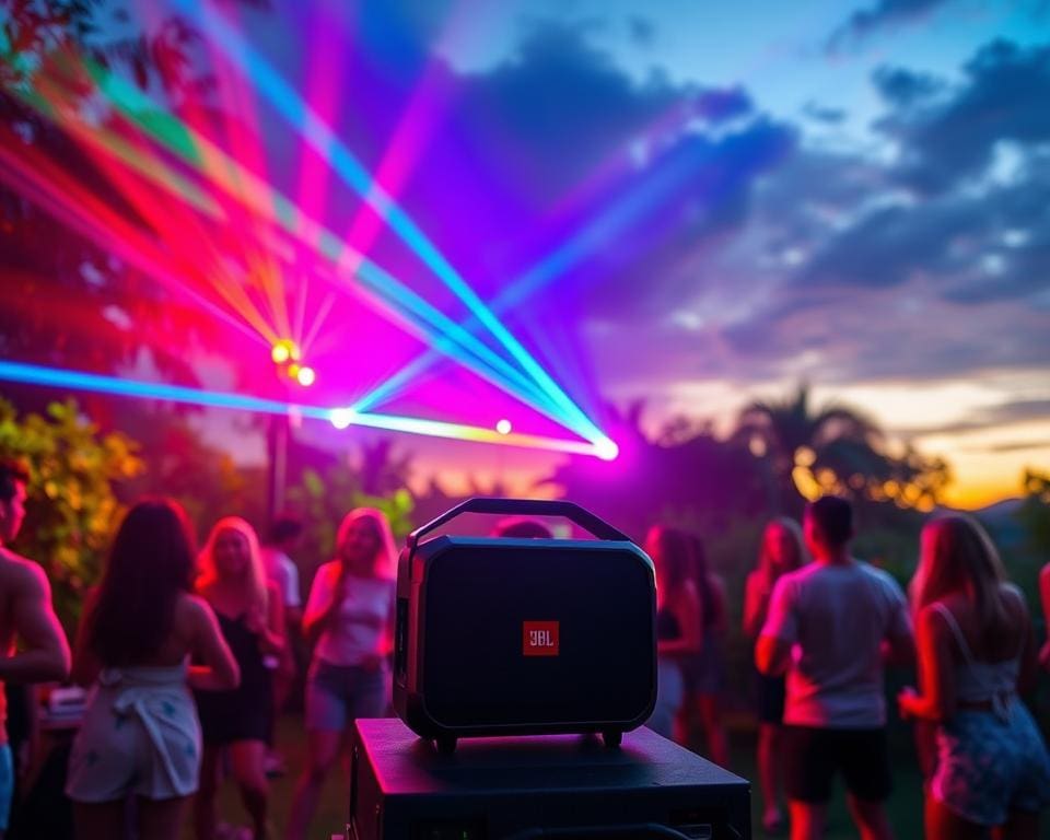 JBL Boombox: Tragbarer Lautsprecher für Partys