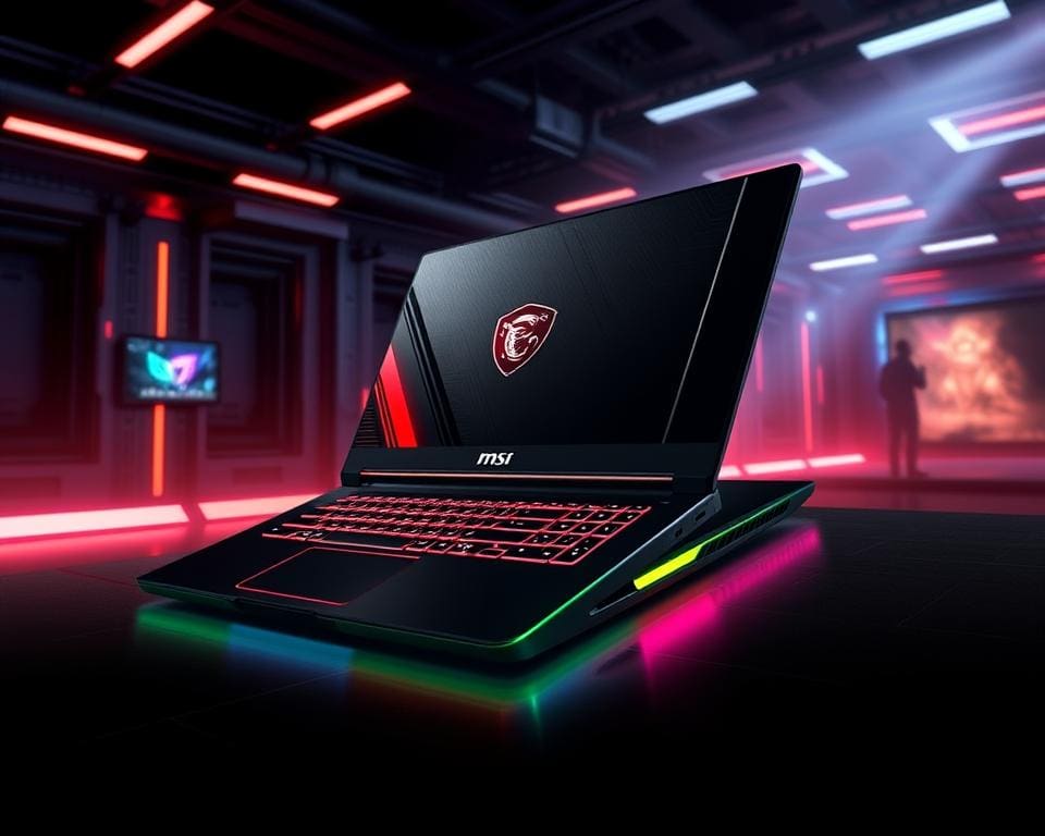 MSI GE66 Raider: Gaming-Laptop mit RGB-Beleuchtung