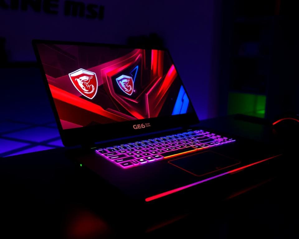 MSI GE66 Raider RGB-Beleuchtung