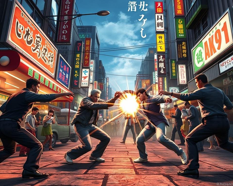 Strategien für Kämpfe in Yakuza: Like a Dragon