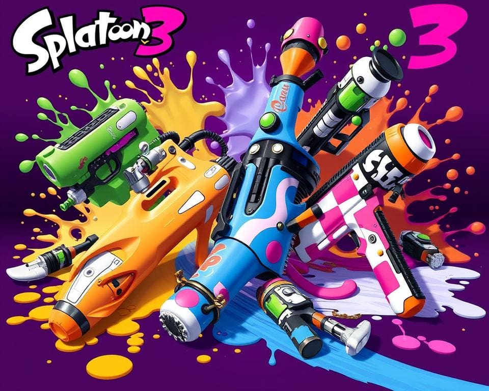 Waffenwahl im Splatoon 3