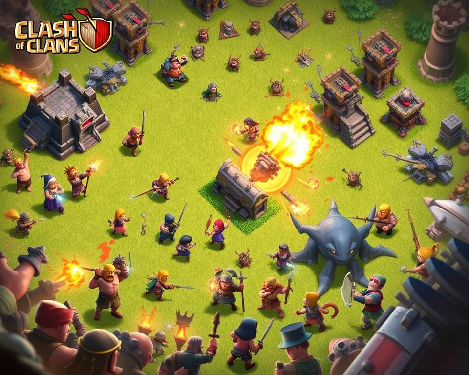 Angriffstaktiken und defensive Strategien Clash of Clans