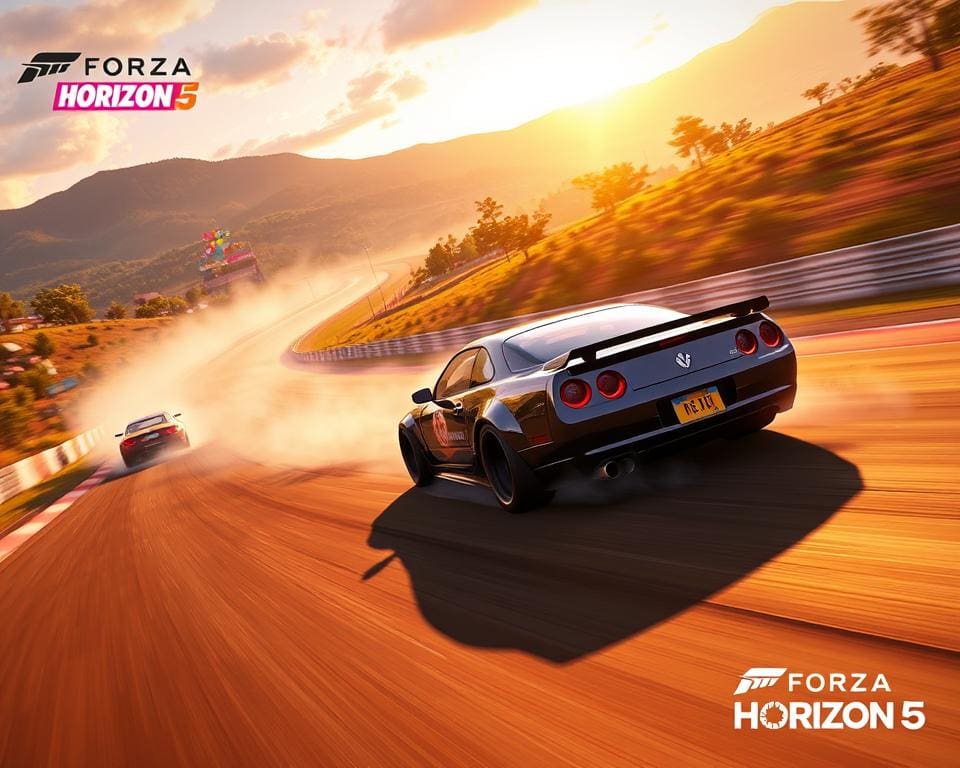 Driften im Spiel Forza Horizon 5