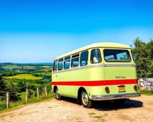 Firmenausflug im charmanten Oldtimer Postauto