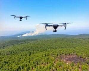 Können Drohnen die Überwachung von Waldbränden erleichtern?
