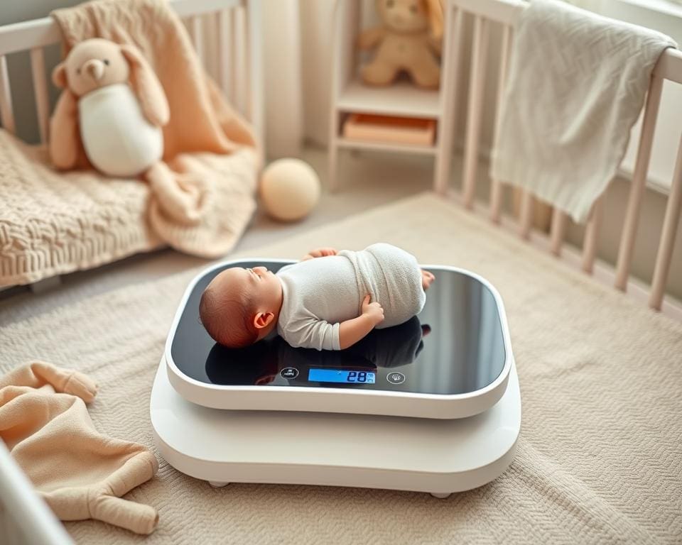 Elektronische Babywaagen: Sicherheit beim Wiegen