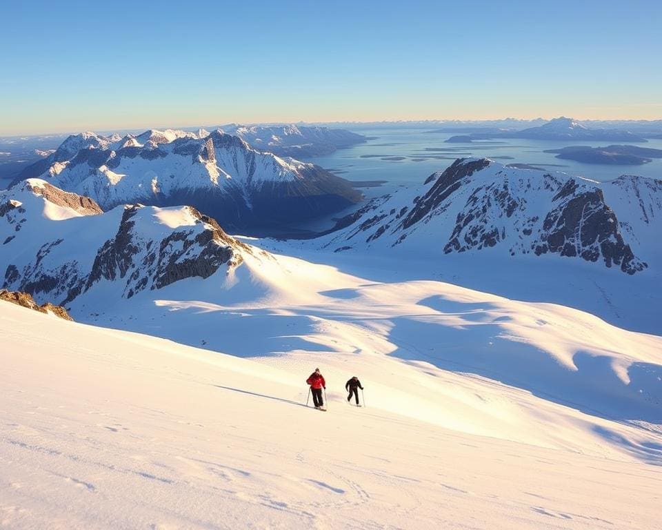 Was sind die Top-Locations für Skitouren in Spitzbergen?